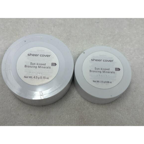 SHEER COVER Bronzer ~ Sun Kissed Bronzing Mineral ~ 4.5g / 0.15oz Size ~ Sealed - Picture 2 of 3